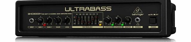 Behringer ULTRABASS BXD3000H Bass Guitar Amplifier Head