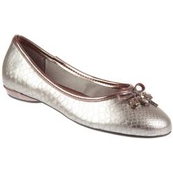 Female Brio908 Textile Upper Textile Lining in Pewter Snake