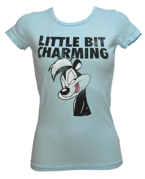 Little Bit Charming Ladies Pepe Le Peu T-Shirt from Bejeweled