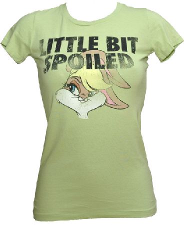 Little Bit Spoiled Ladies Lola Bunny T-Shirt from Bejeweled