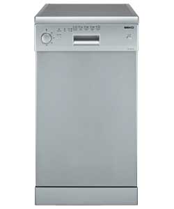 Beko DE2542F Silver Slimline Dishwasher -