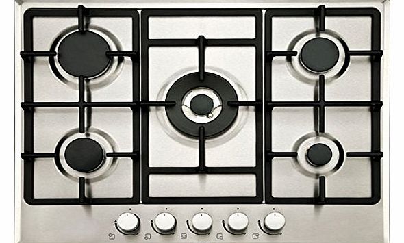 Beko HIMW75225SX Gas Hob Built In Stainless Steel
