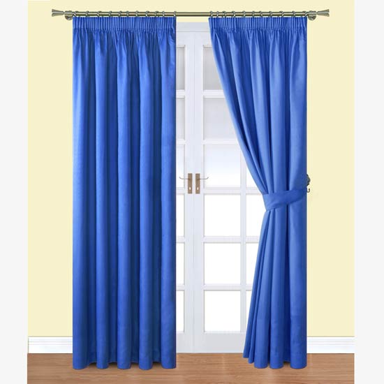 Belfield Furnishings Padstow Curtains Blue