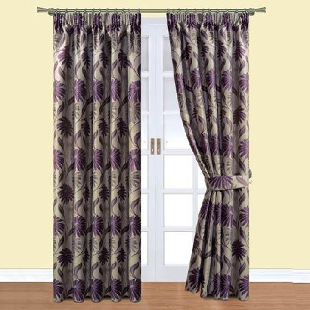 Belfield Furnishings Tavie Curtains Plum