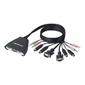 Belkin 2-Port KVM Switch with Audio Support /