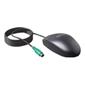 3 Button Mouse PS2 in Black