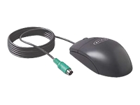 3 Button Scroll Mouse- PS/2- Black