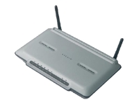 BELKIN ADSL2  Modem with High-Speed Mode Wireless-G Router - wireless router - with Belkin Wireless