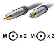 BELKIN CABLE/AUDIO PAIR 2RCA/2RCA 4