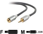 BELKIN CABLE/MINI STEREO EXTENSION