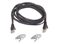 Belkin Cat5e Booted UTP Patch Cable (Black) 1m