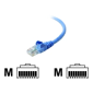 Belkin Cat5e Booted UTP Patch Cable Blue 3m