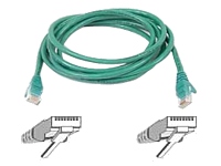 Belkin Cat5e Booted UTP Patch Cable (Green) 15m