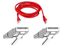 Belkin Cat5e FastCAT UTP Patch Cable (Red) 3m