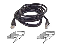 Belkin Cat5e Snagless UTP Patch Cable (Black) 0.5m