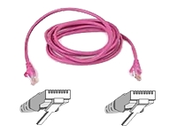 Belkin Cat5e Snagless UTP Patch Cable (Pink) 0.5m