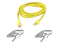 Belkin Cat5e Snagless UTP Patch Cable (Yellow) 15m