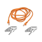 Belkin CAT5e UTP Snagless Patch Cable Orange 15m