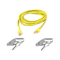 Belkin CAT5e UTP Snagless Patch Cable Yellow 30m