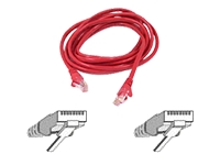 Belkin Cat6 Snagless UTP Patch Cable (Red) 0.5m