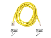 Cat6 Snagless UTP Patch Cable (Yellow) 1m