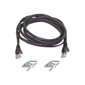 Belkin Cat6 UTP Snagless Patch Cable Black 10m