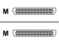 External SCSI I Drive Cable Centronics 50 Male to Centronics 50 Male 1.8m