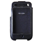 Belkin F8Z338ea iPhone leather sleeve black