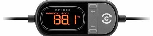 Belkin In Car Tunecast Auto Live FM Transmitter Charge and Play for iPhone 4 and 4s