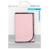 iPod Touch Leather Folio (Cameo Pink And