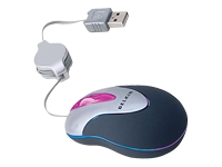 OPTICAL USB GLOW MOUSE * W/RUBBER COATING