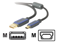 belkin Pure AV Blue Series Digital Camera Cable - data cable - Hi-Speed USB - 1.8 m