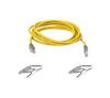 BELKIN RJ-45 male/male crossover Cable - 3 m in yellow