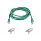 Belkin Snagless RJ45 - CAT5 network cable 3M GREEN