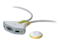 Belkin Switch2 Wireless for PC USB with Audio - KVM / audio