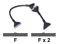 Belkin Ultra ATA 133 Round IDE Ribbon Cable - Black 18