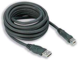 Belkin USB Cable A-B 20/28 AWG 1.8m Ref F3U133b06