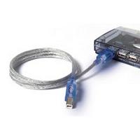 Belkin USB Lighted Cable Blue 6 ft....