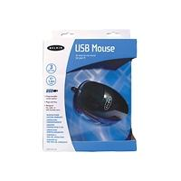 belkin USB Mouse - Mouse - 3 button(s) - wired -