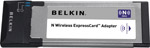 Belkin Wireless 300N Laptop Express Wi-Fi Card ( BK N