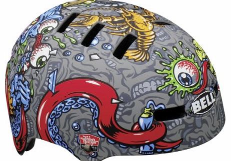Bell Faction 2013 BMX Dirt Bike Helmet Titanium matte titan Size:L