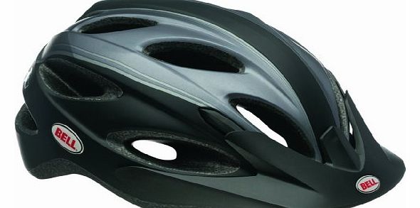 Piston Cycle Helmet - Matt Black/Titanium Rally, 54-61cm