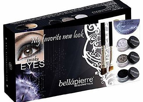 bellapierre Cosmetics Bella Pierre Get The Look Eye Kit, Smokey Eyes, 6-Count by Bella Pierre