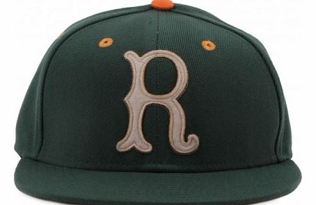 B Baseball Cap Dark green `Size 2
