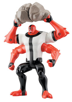 Ben 10 10cm Alien Action Figure - Four Arms