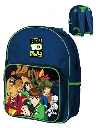 Ben 10 Alien Force Backpack Rucksack Bag