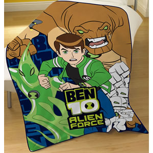 Ben 10 Alien Force Fleece Blanket