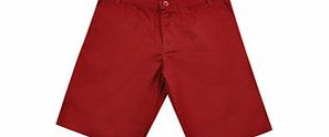 Ben Sherman Boys 10-11yrs rio red cotton shorts