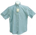 Ben Sherman FA23 Short Sleeve Shirt Mid Blue Size Large