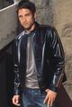 BEN SHERMAN leather biker jacket